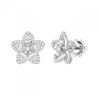 Orecchini Salvini Donna Magia garden in Oro bianco Diamante 0.45 Ct 20101485 - 20101485